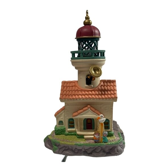 Hallmark Magic Lighthouse Greetings Keepsake Ornament 1998 Holiday Decor Unteste - Picture 2 of 12
